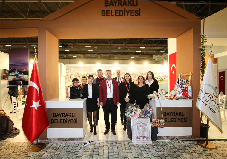 Bayraklı Belediyesi uluslararası turizm ve ticaret fuarında